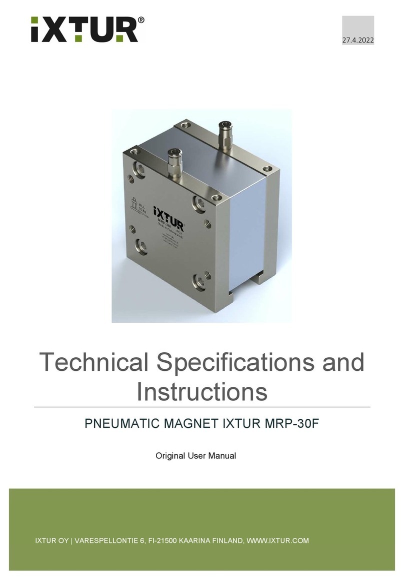 ixtur MRP-30F Technical Specifications and Instructions ixtur MRP-30F Technical Specifications and Instructions