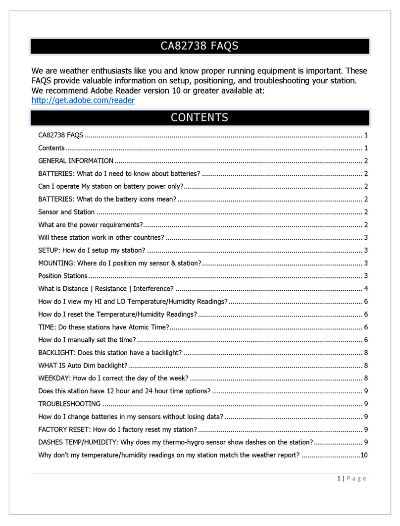La Crosse Technology Wireless Weather Station Faqs