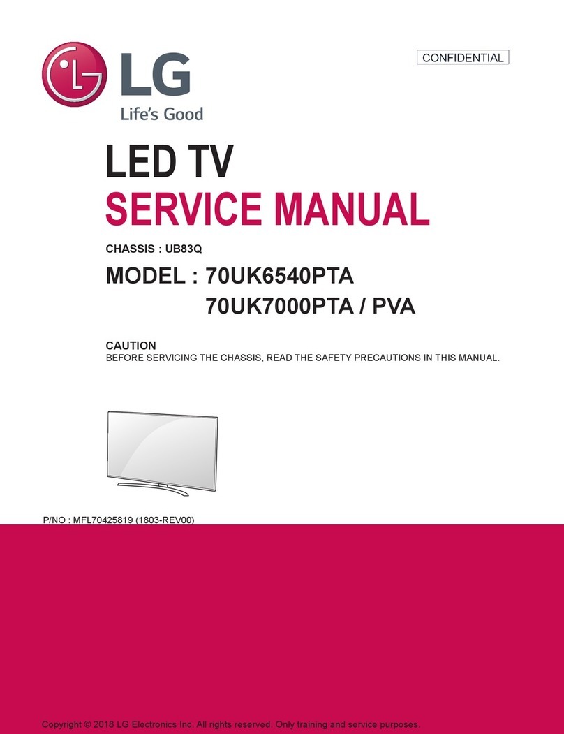 LG 70UK6540PTA User manual
