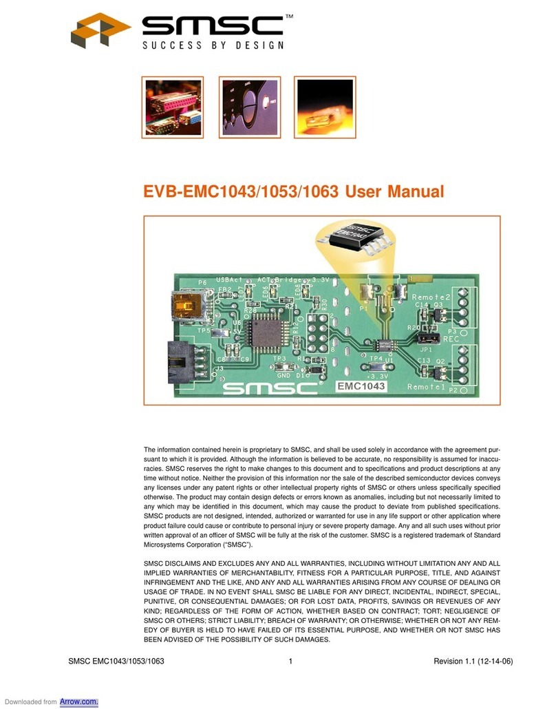 SMSC EVB-EMC1043 user manual
