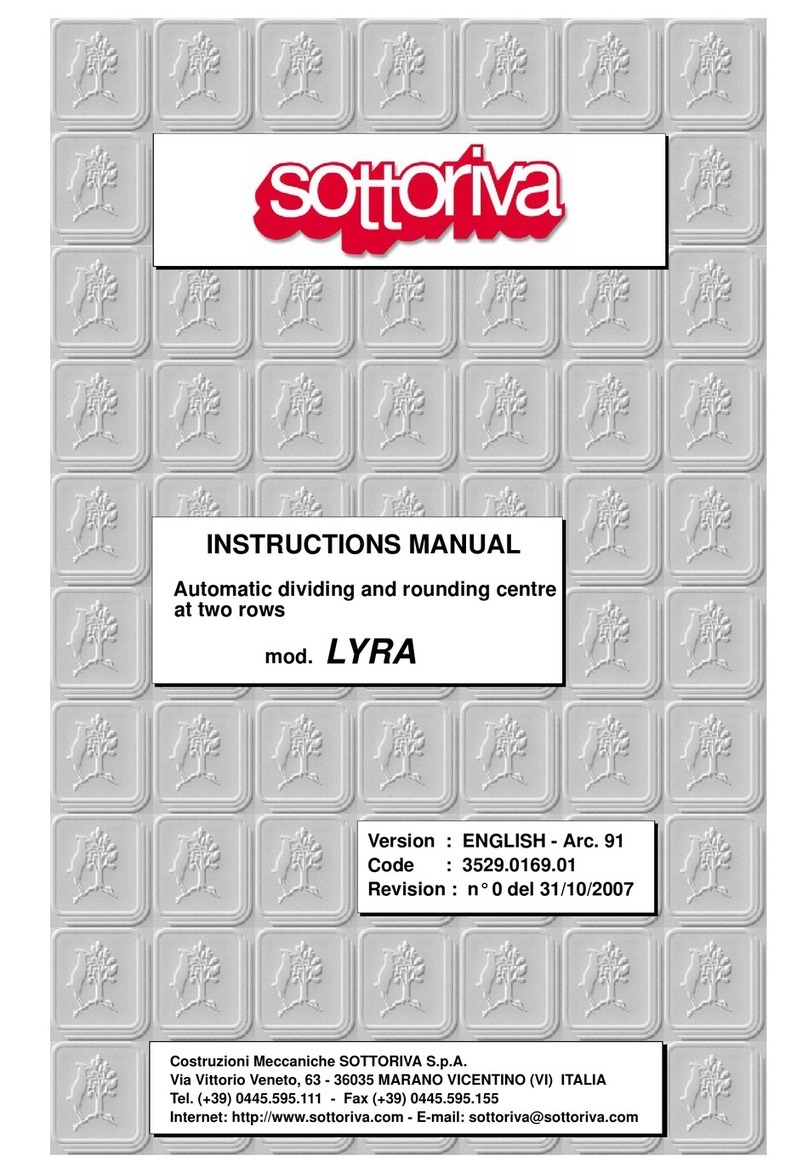 Sottoriva LYRA instruction manual