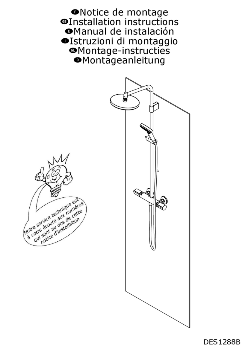 Kinedo DUO DES1288B User manual Kinedo DUO DES1288B User manual