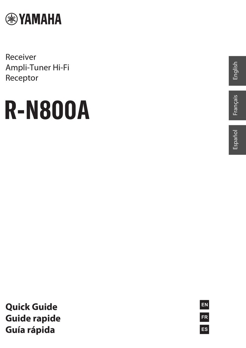 Yamaha R-N800A quick guide