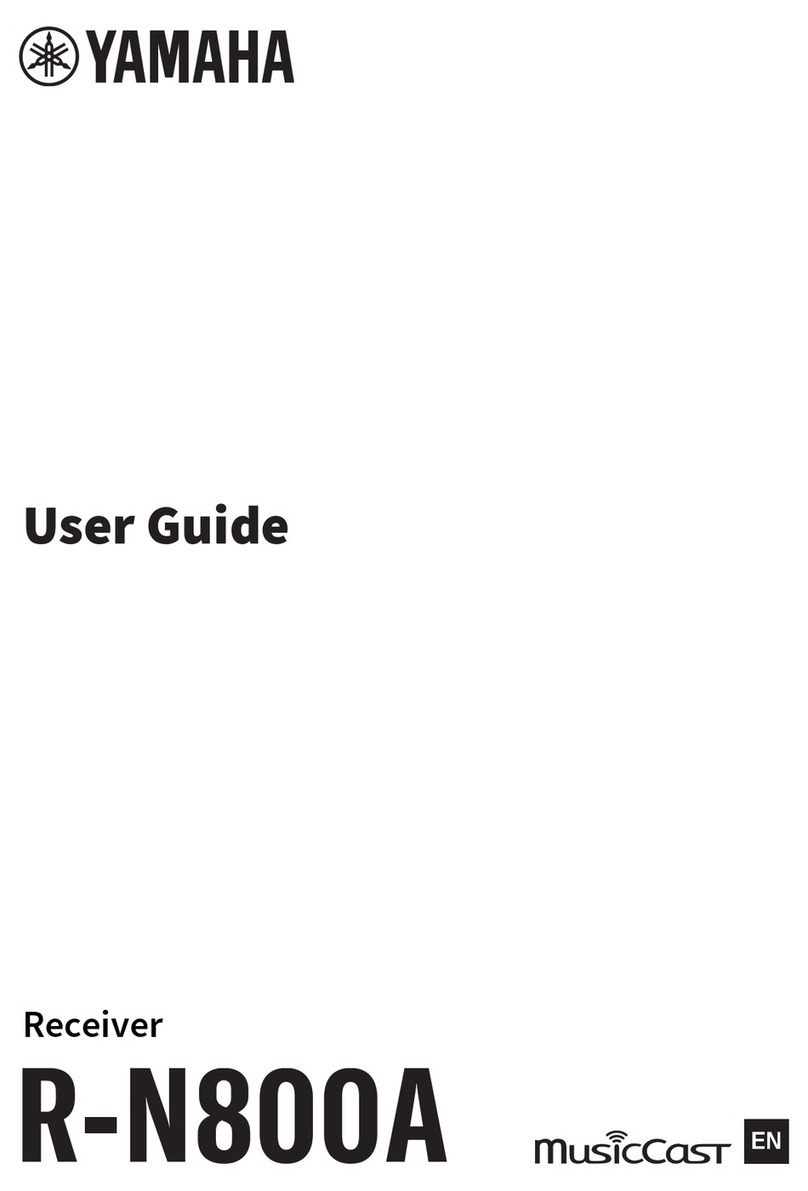Yamaha R-N800A user guide