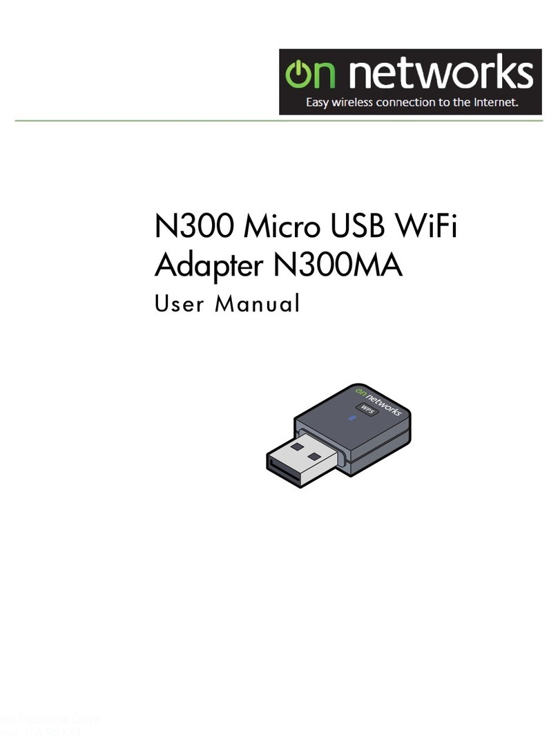 on networks N300MA user manual