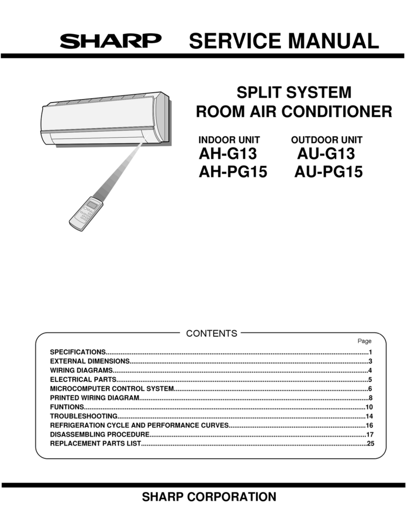 Sharp AH-G13 User manual Sharp AH-G13 User manual