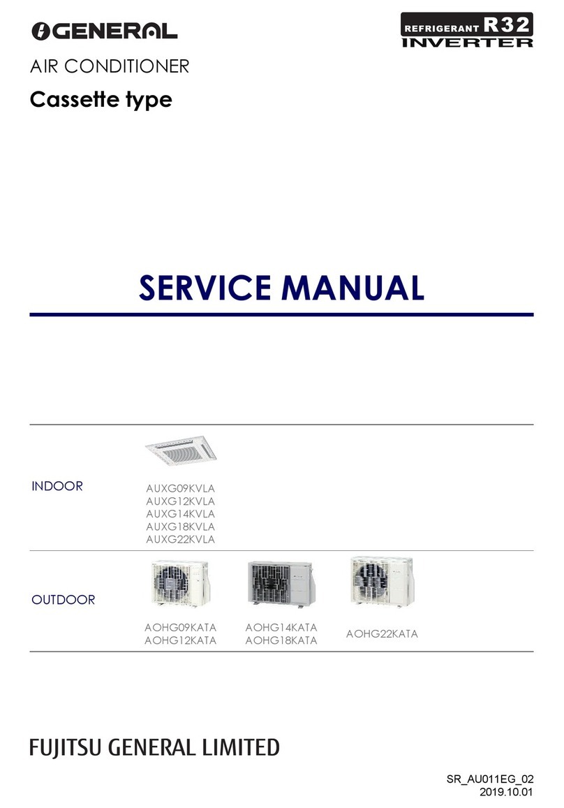 Fuji Electric iGeneral AUXG09KVLA User manual