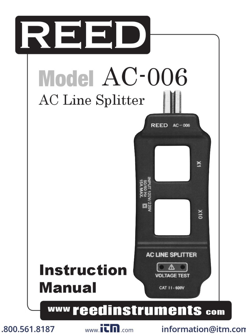 REED AC-006 instruction manual
