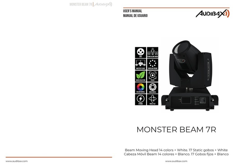 Audibax Monster Beam 7R user manual