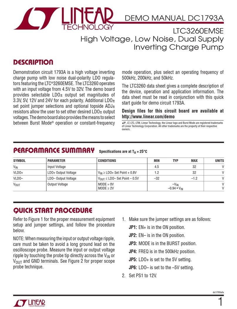 Linear Technology DC1793A Quick setup guide