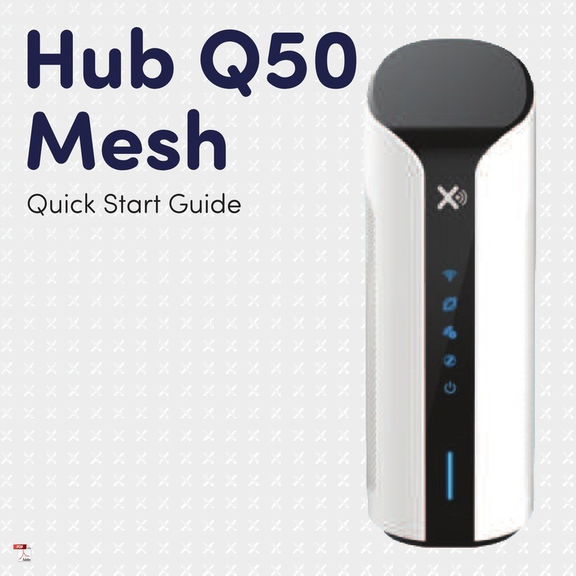 Xunison Hub Q50 Mesh quick start guide