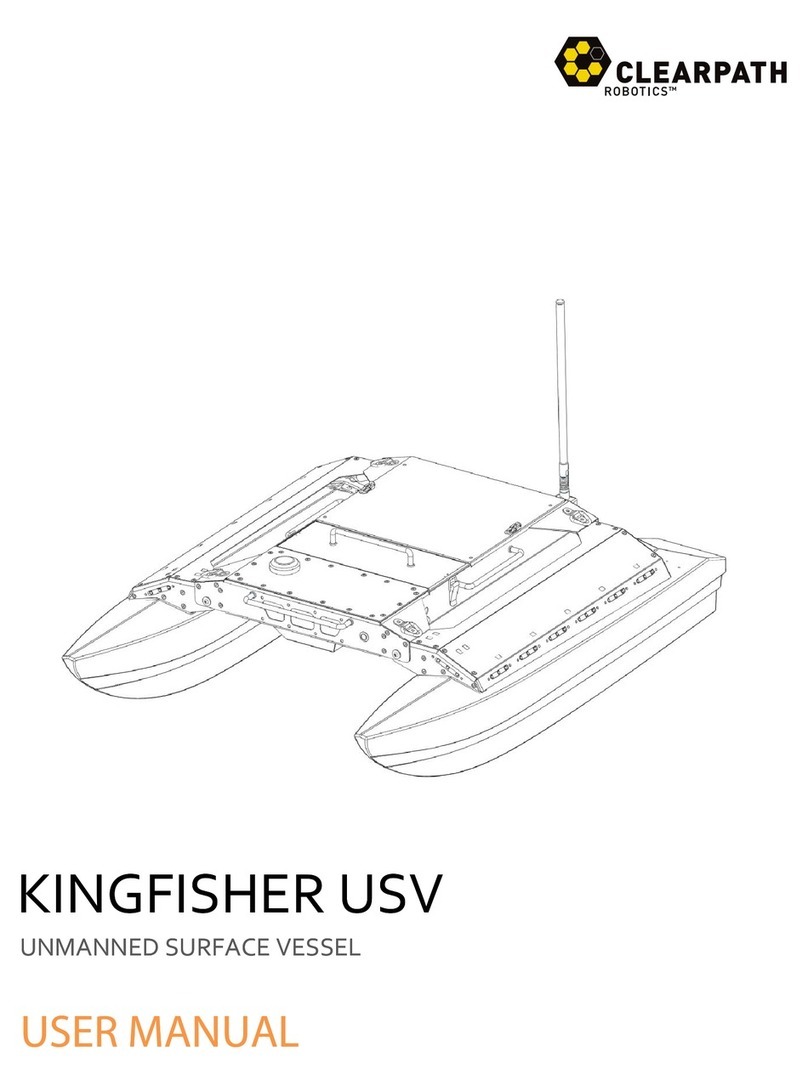 CLEARPATH ROBOTICS KINGFISHER USV user manual