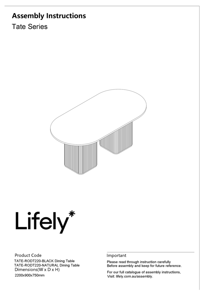 Lifely Tate Series User manual Lifely Tate Series User manual