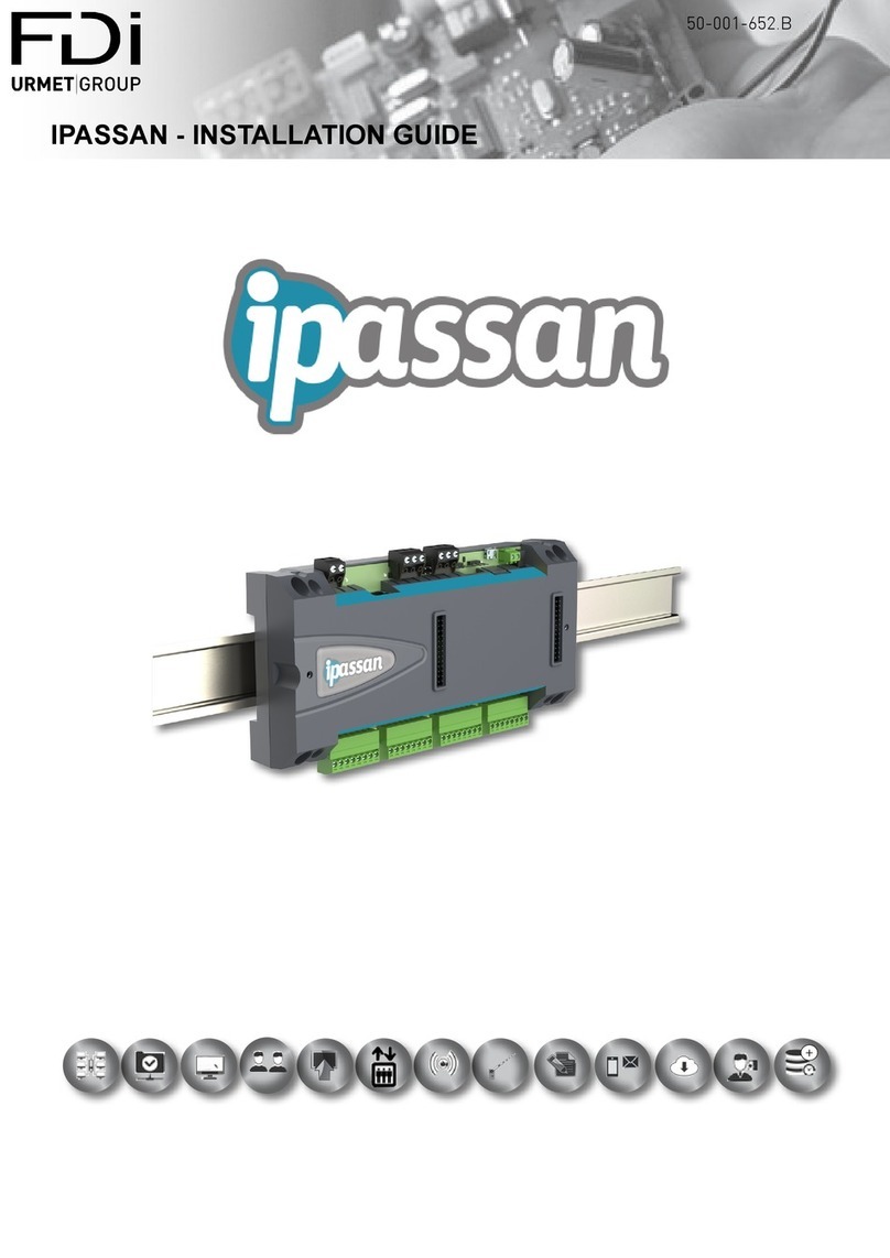 urmet domus Fdi IPASSAN installation guide