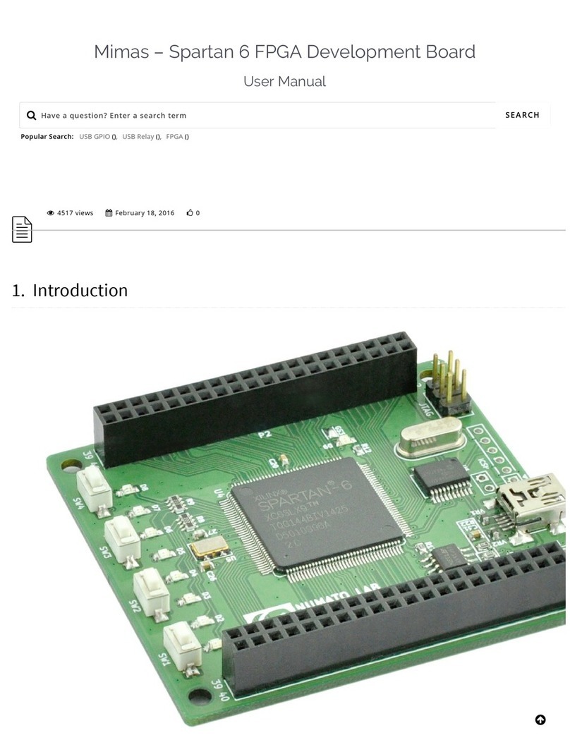 Xilinx Spartan 6 FPGA User manual