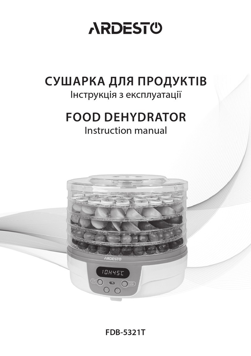 ARDESTO FDB-5321T User manual