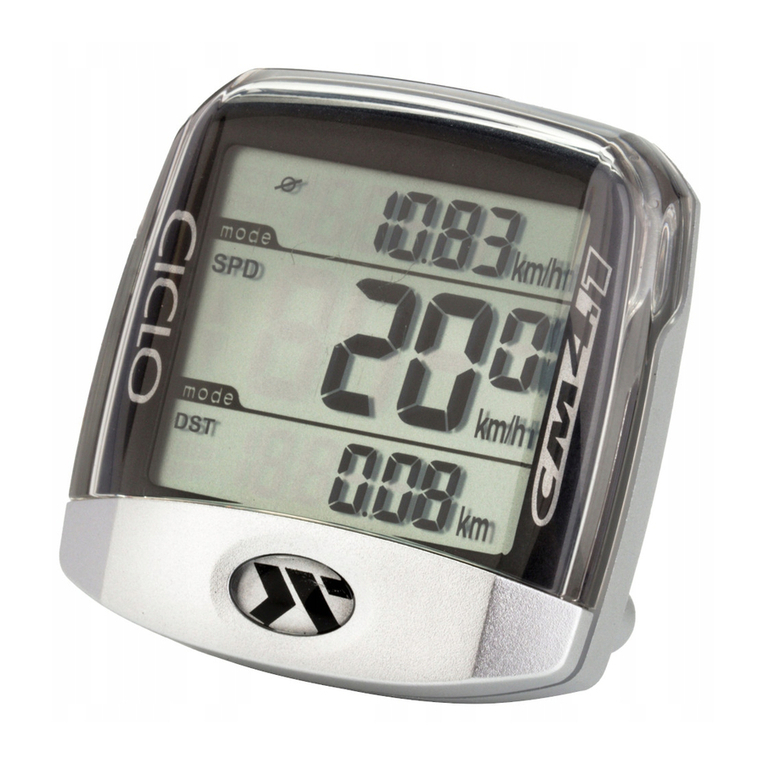 CICLOSPORT CicloMaster CM 4.1 user manual