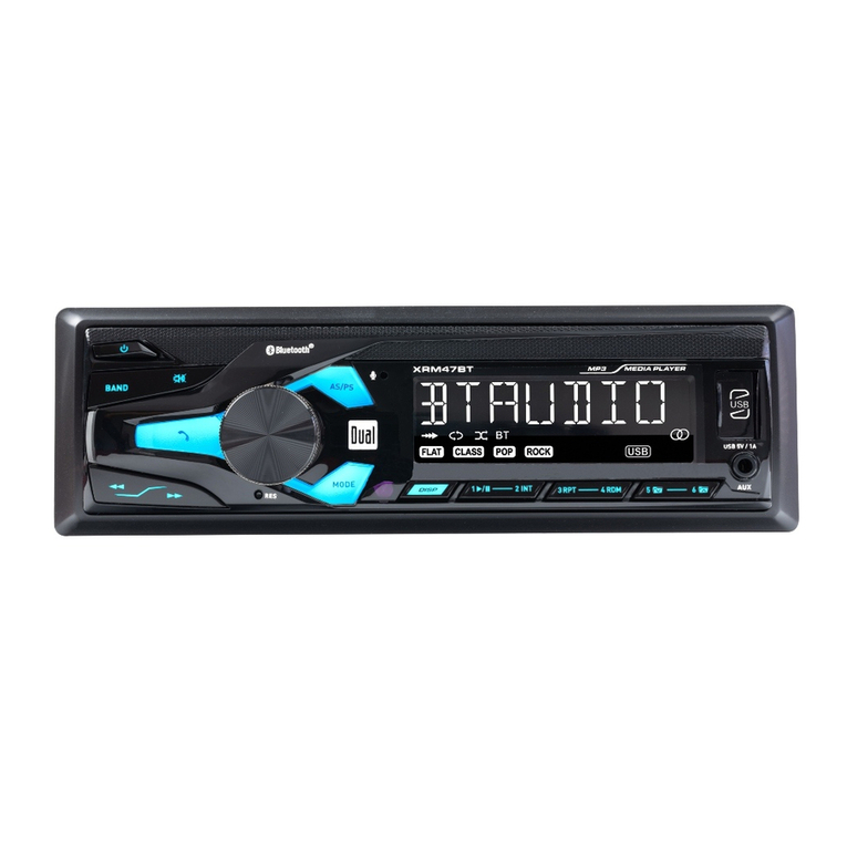 Dual XRM47BT User manual
