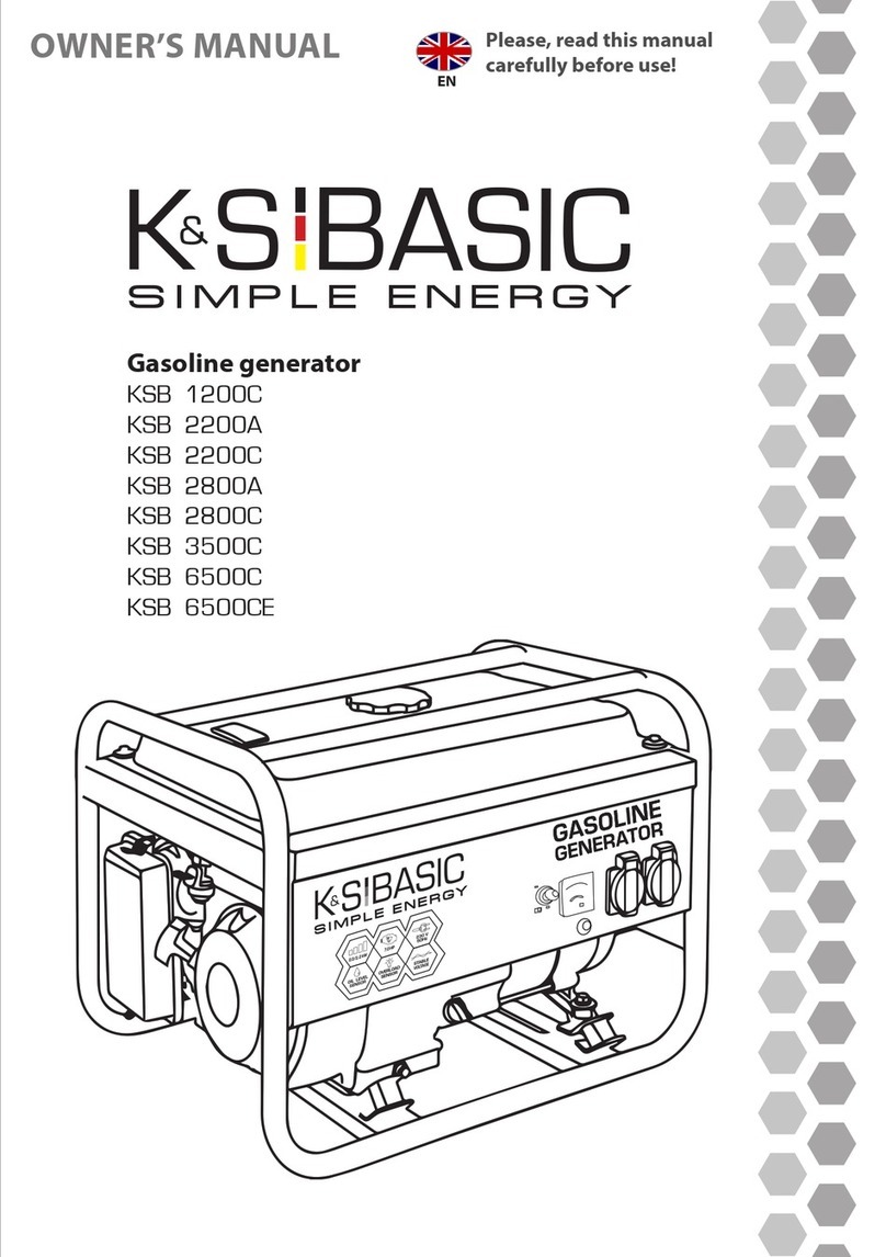 K&S BASIC KSB 1200C owner's manual