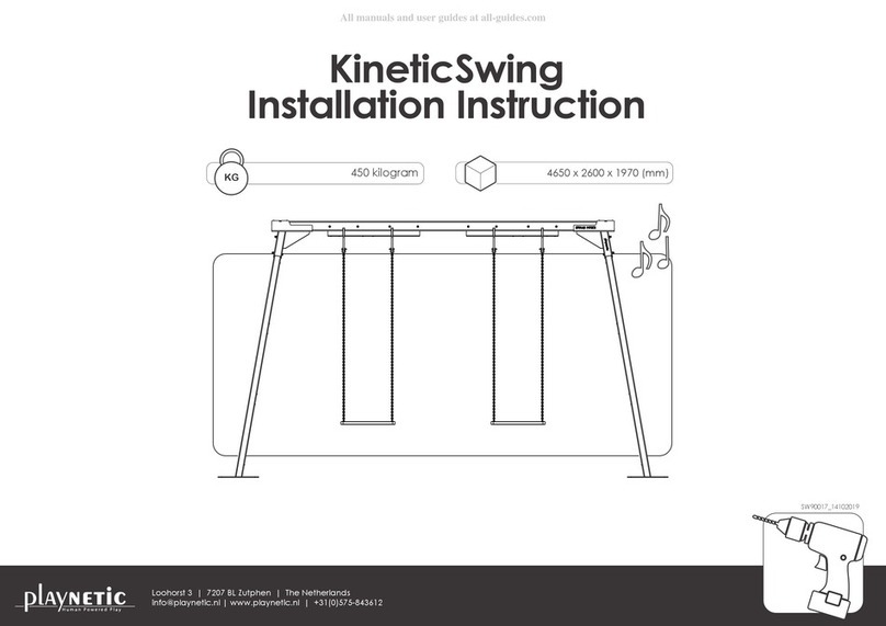 PLAYNETIC KineticSwing Installation instruction PLAYNETIC KineticSwing Installation instruction