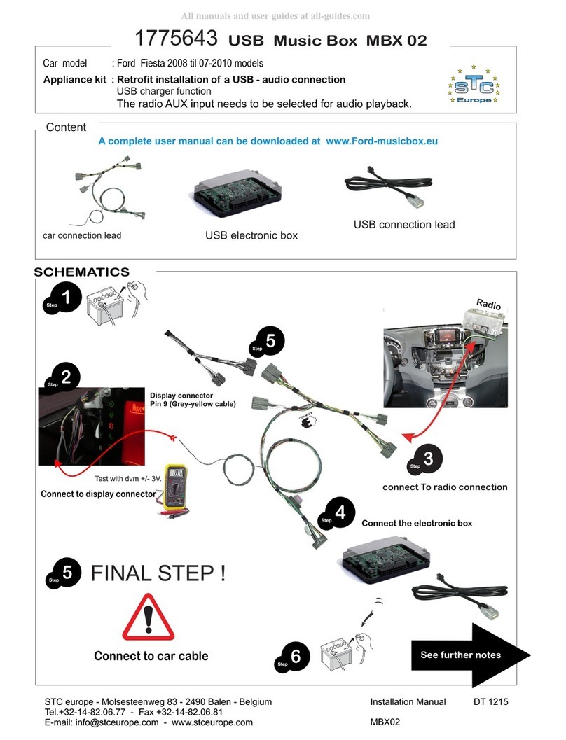 STC MBX 02 manual