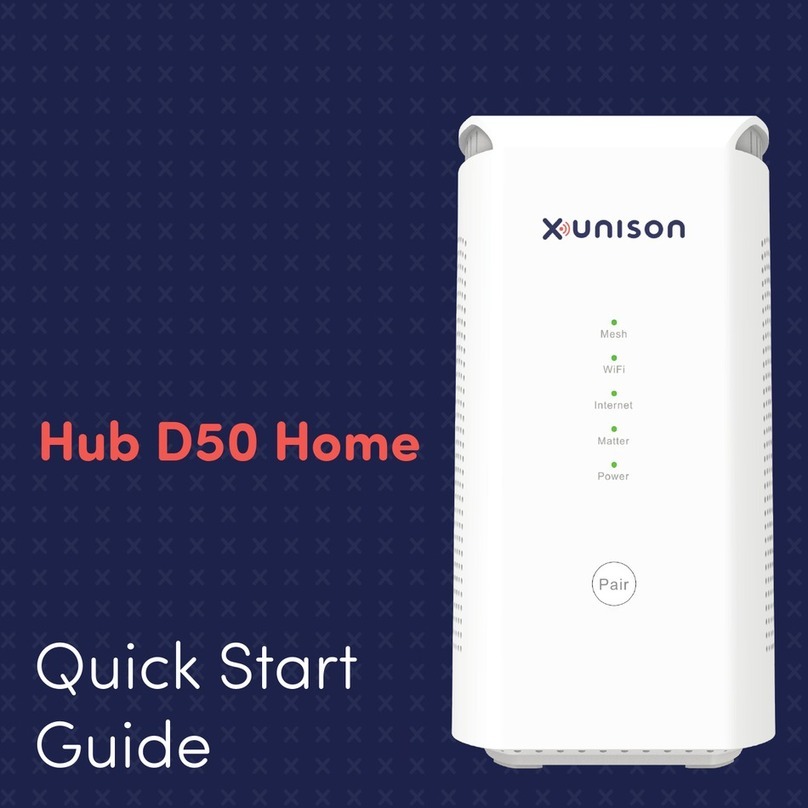 Xunison Hub D50 Home quick start guide