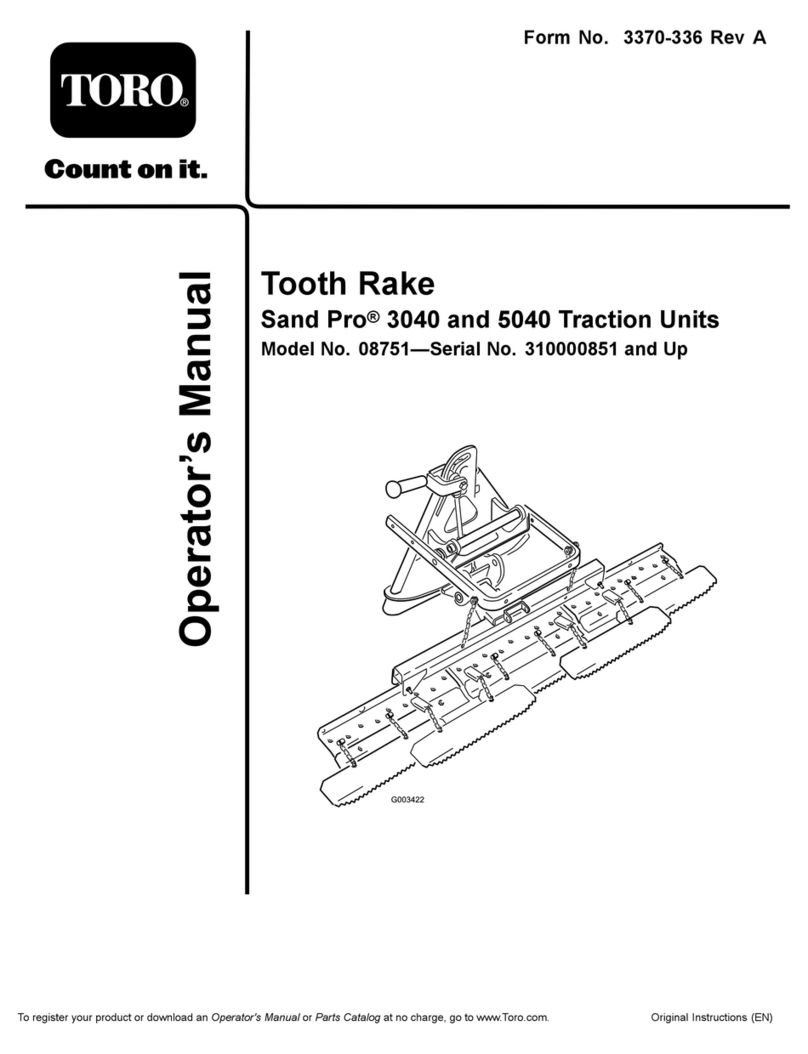 Toro 08751 Operator's manual Toro 08751 Operator's manual