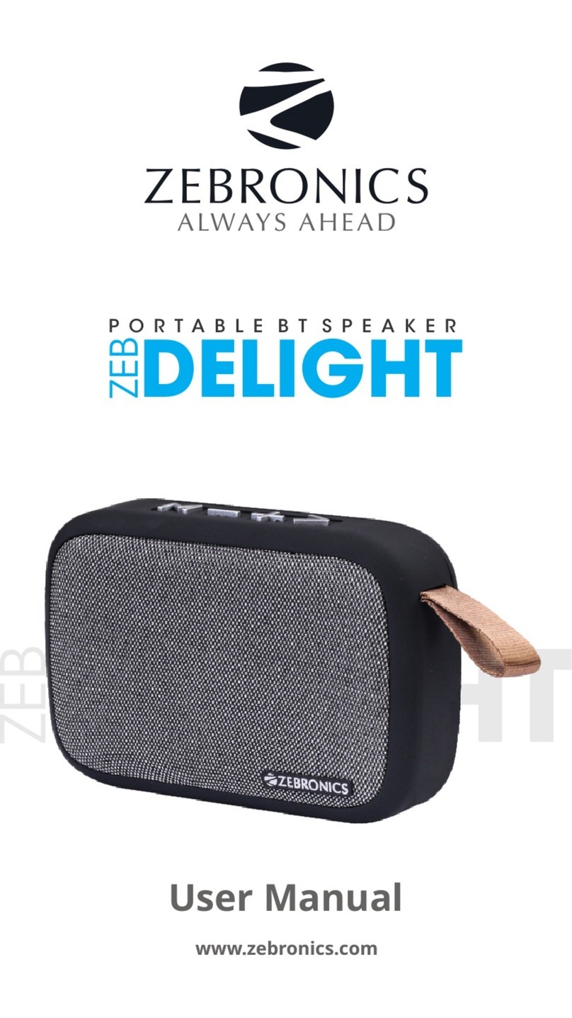 Zebronics ZEB-DELIGHT User manual