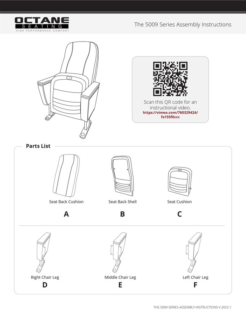 Octane Fitness 5009 Series Assembly instructions