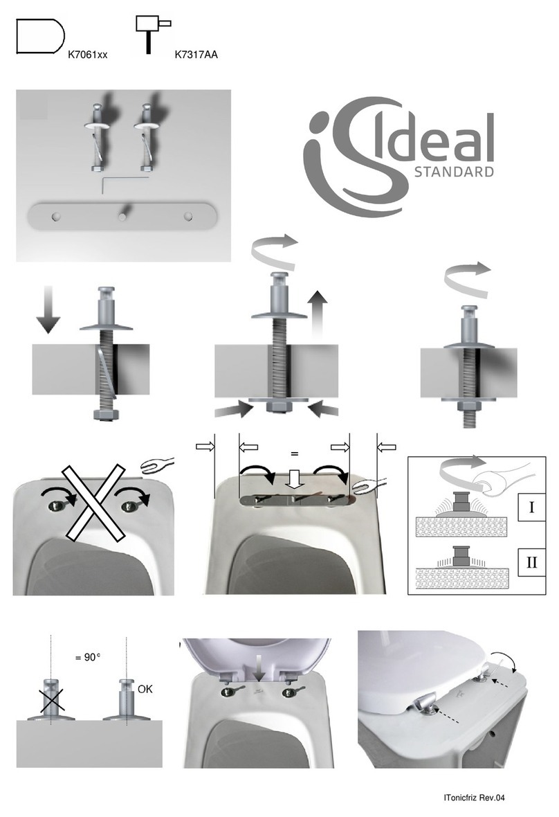 Ideal-Standard K7061 Series User manual