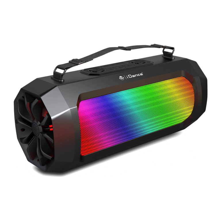 iDance CYCLONE 1000 user manual