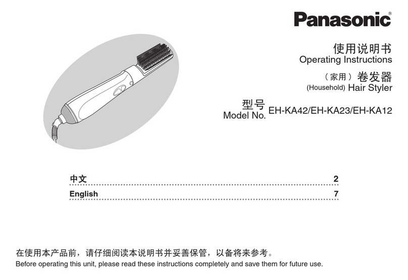 Panasonic EH-KA42 operating instructions
