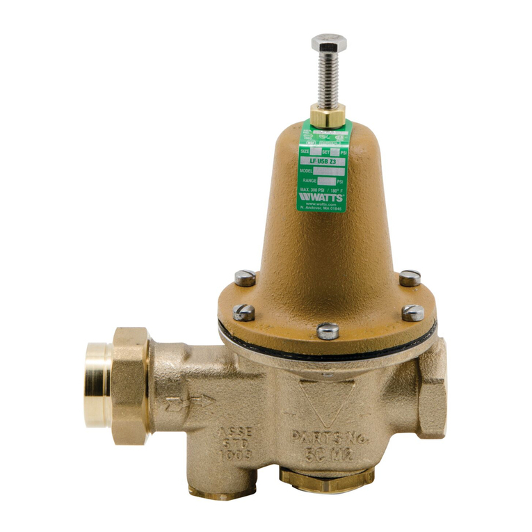 Watts LFU5B-Z3 User manual