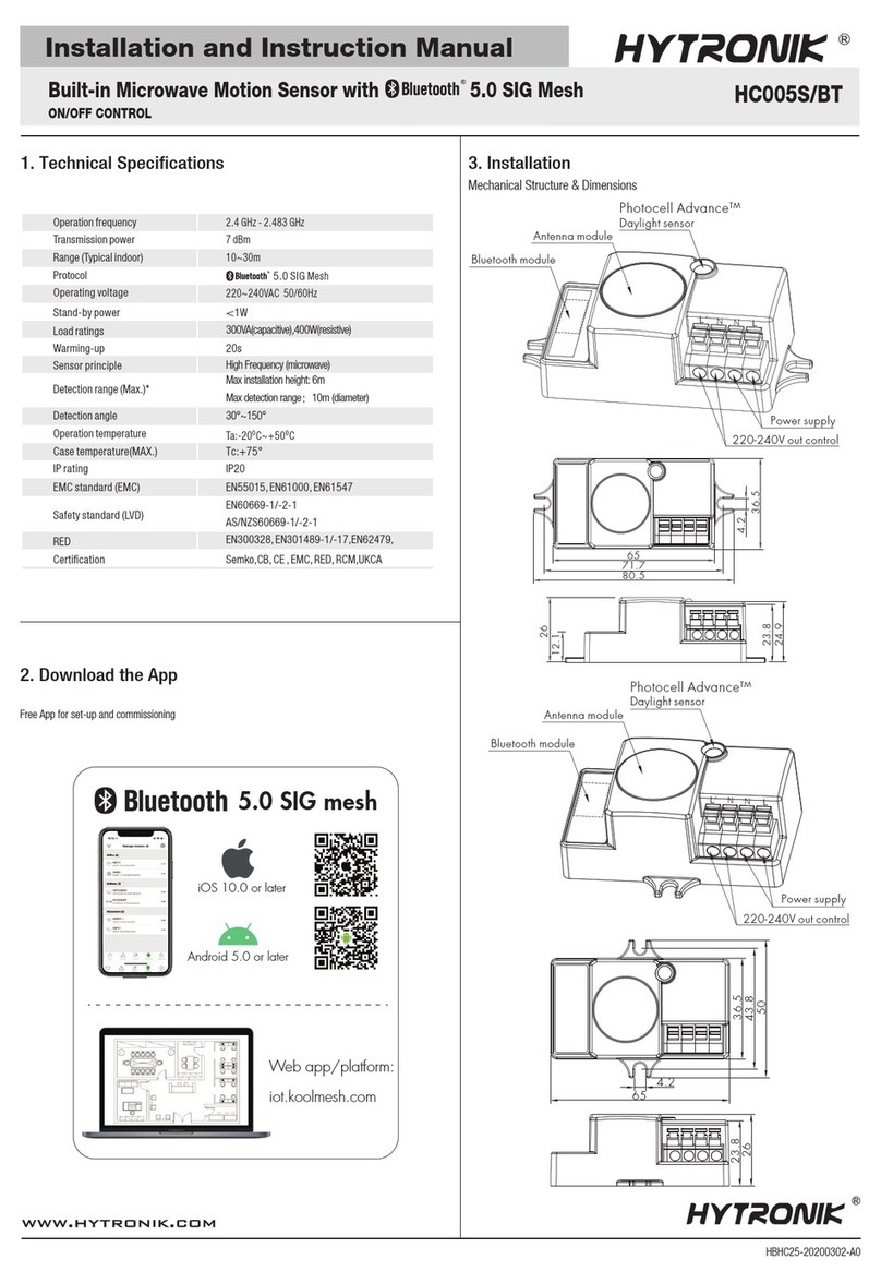 Hytronik HC005S/BT Quick guide
