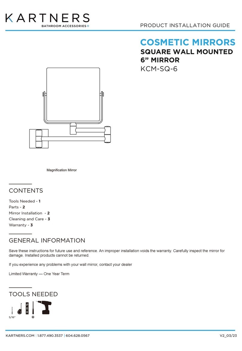 KARTNERS KCM-SQ-6 User manual
