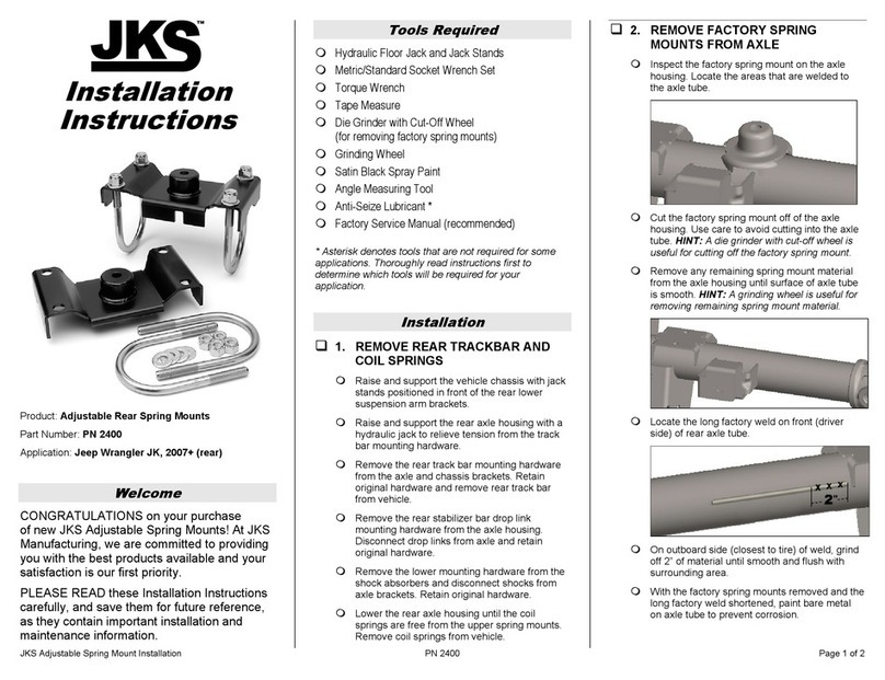 JKS PN 2400 User manual
