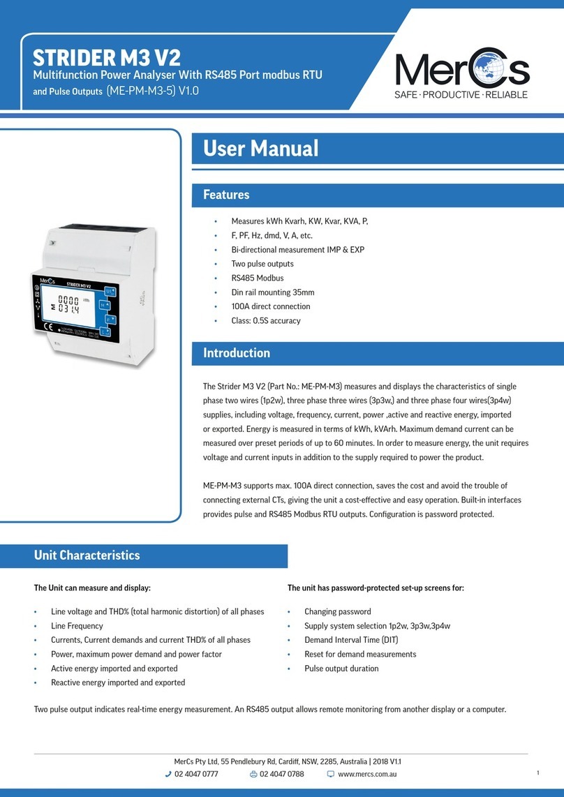 MerCs STRIDER M3 V2 user manual