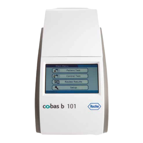 Roche cobas b 101 Quick reference guide