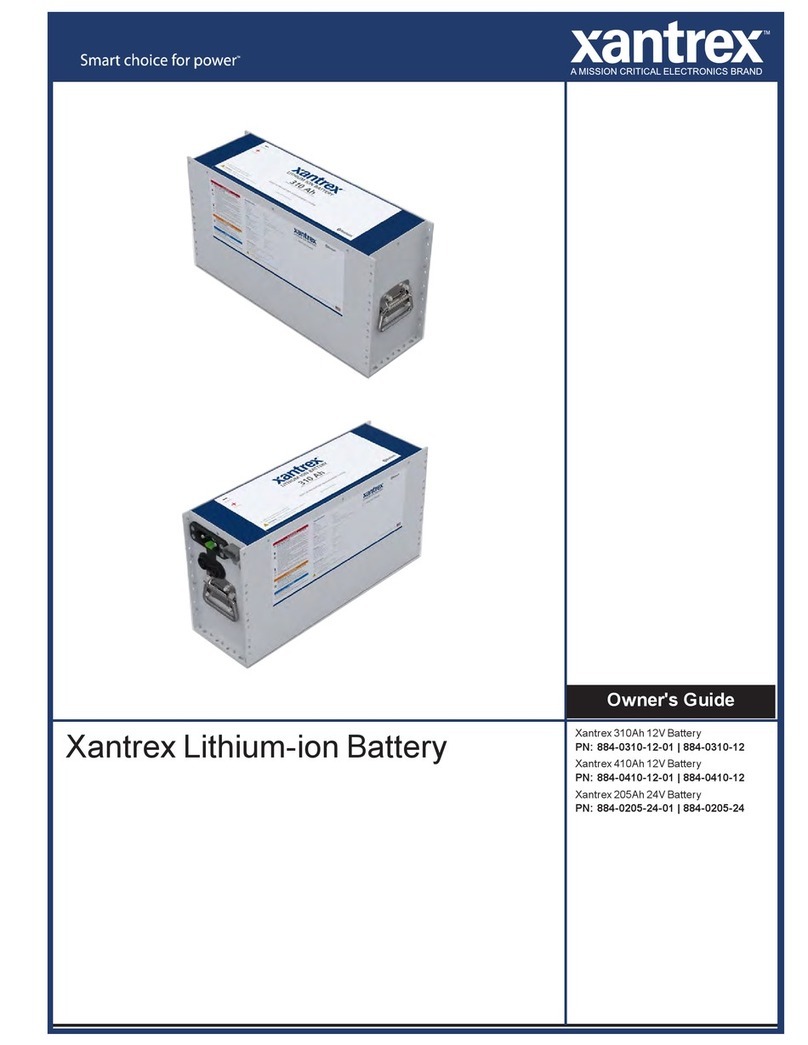 Xantrex 884-0310-12-01 owner's guide