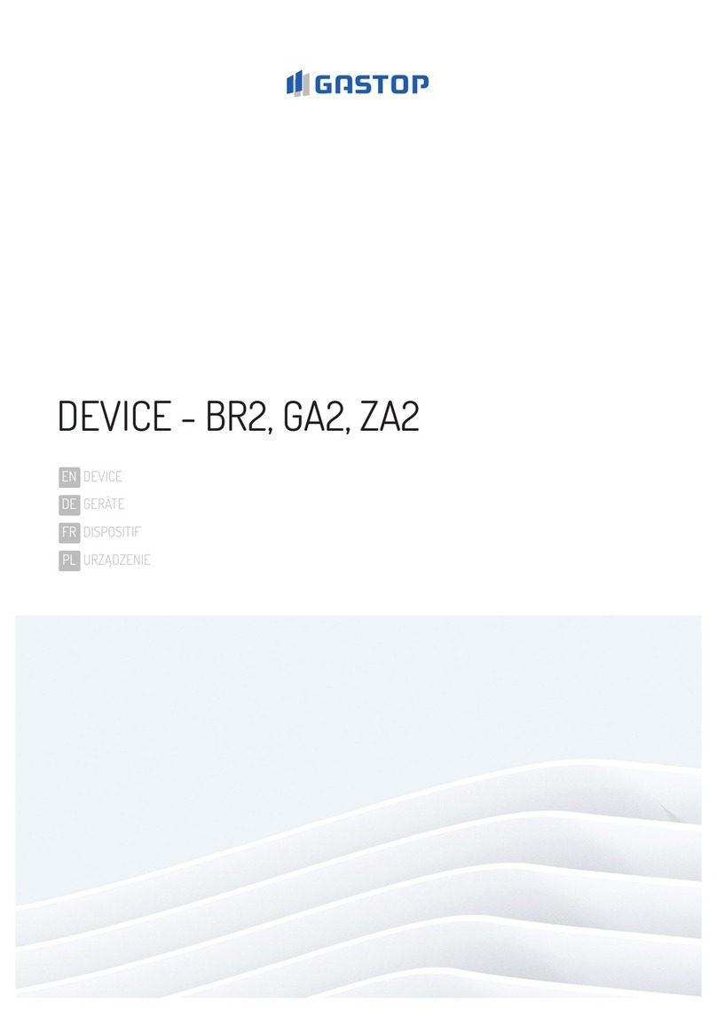 GASTOP BR2 instructions