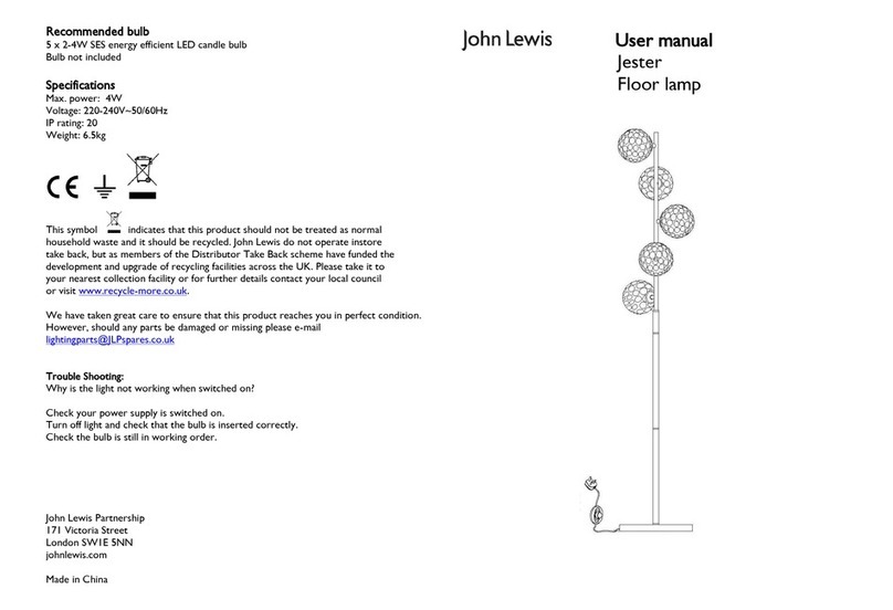 John Lewis Jester User manual John Lewis Jester User manual
