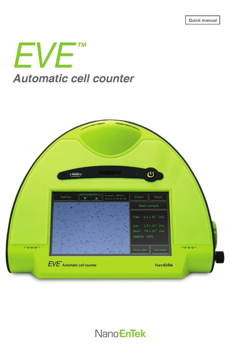 NanoEnTek EVE Quick manual