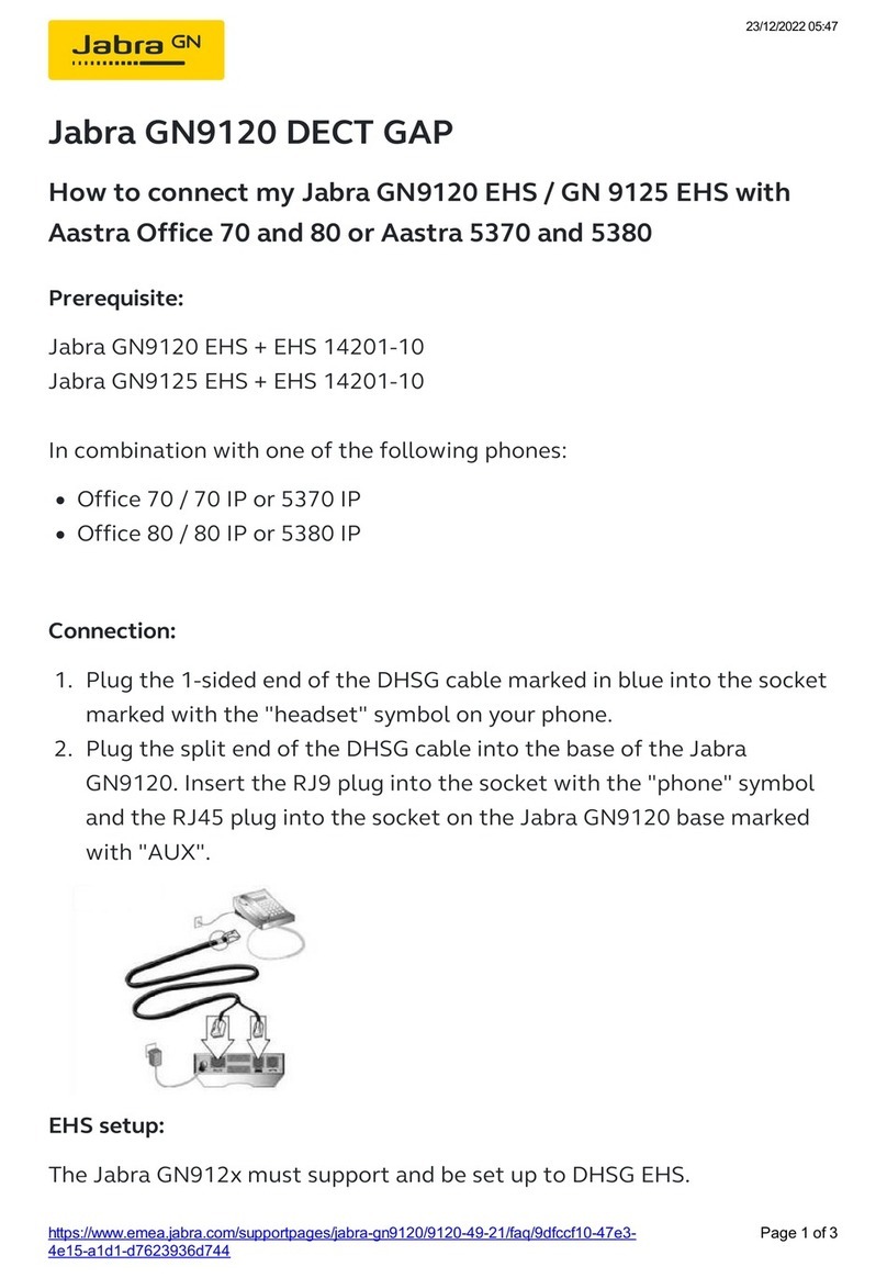 Jabra GN9120 Flex How to connect