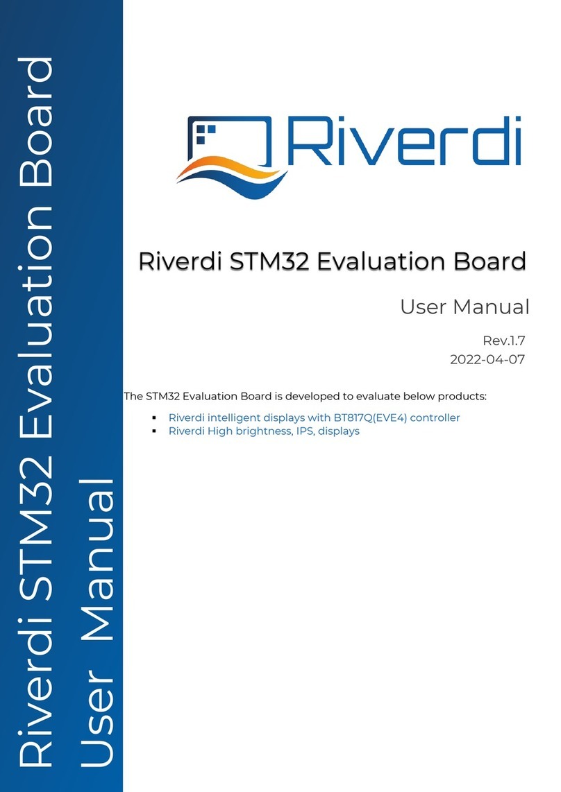 Riverdi STM32 User manual