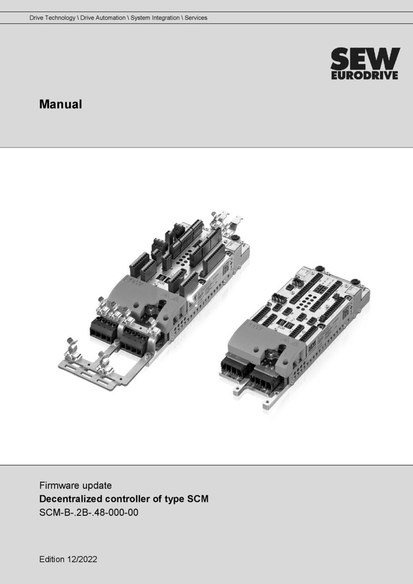 SEW-Eurodrive SCM-B 2B 48-000-00 Series manual