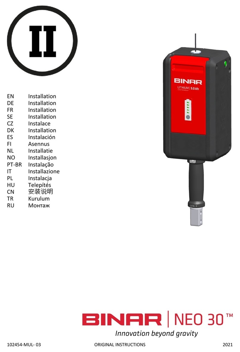 BINAR NEO 30 Original instructions