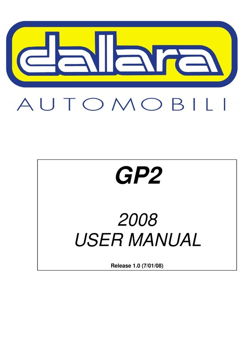 dallara GP2 2008 User manual