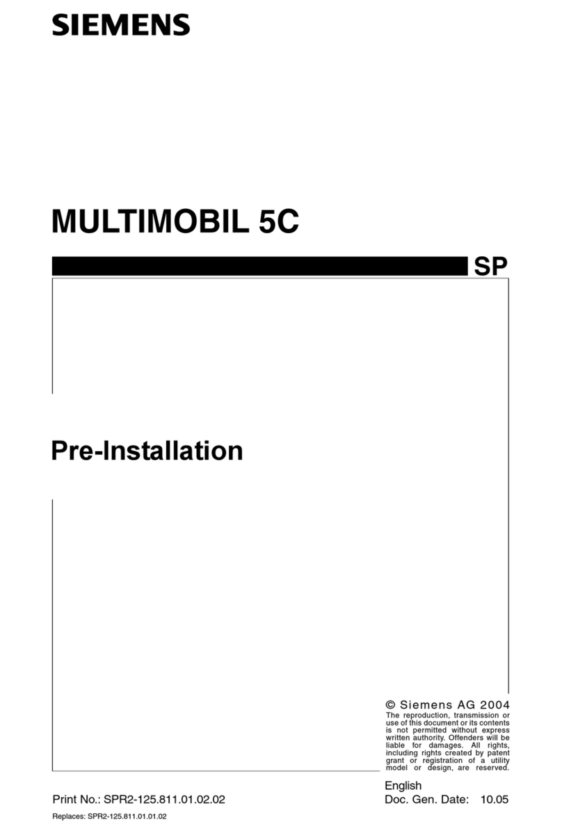 Siemens MULTIMOBIL 5C User manual Siemens MULTIMOBIL 5C User manual
