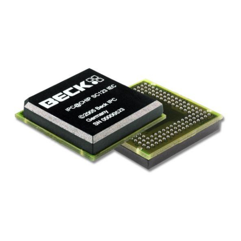 Beck IPC SC123 Hardware manual