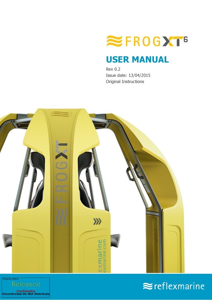 Reflex Marine FROG-XT6 user manual